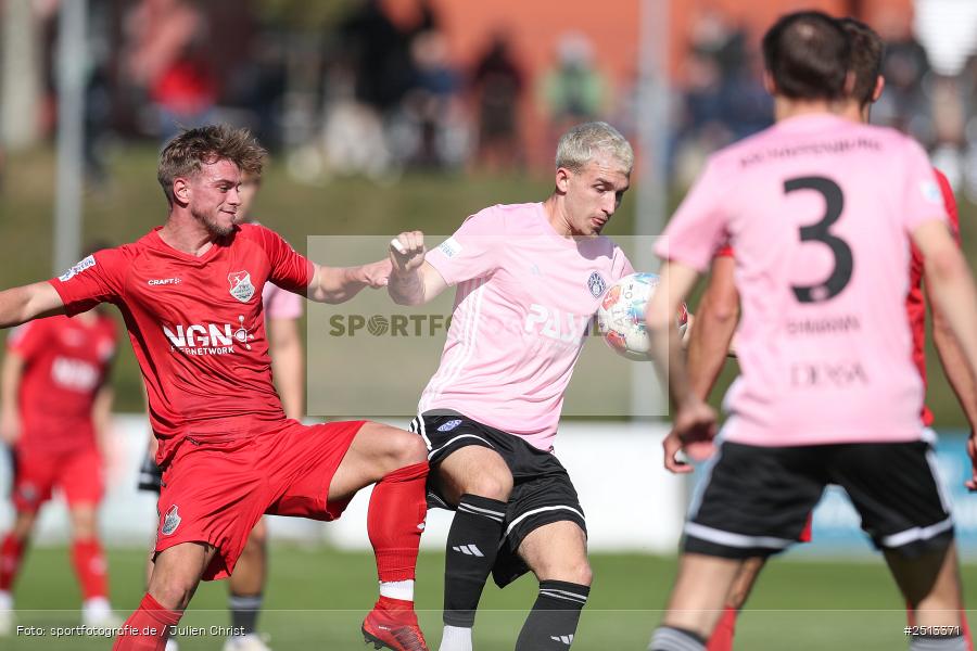 sport, action, TSV Aubstadt, TSV, SVA, SV Viktoria Aschaffenburg, Regionalliga Bayern, NGN Arena, Fussball, BFV, Aubstadt, 12. Spieltag, 03.10.2025 - Bild-ID: 2513371