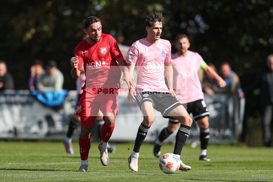 sport, action, TSV Aubstadt, TSV, SVA, SV Viktoria Aschaffenburg, Regionalliga Bayern, NGN Arena, Fussball, BFV, Aubstadt, 12. Spieltag, 03.10.2025 - Bild-ID: 2513377