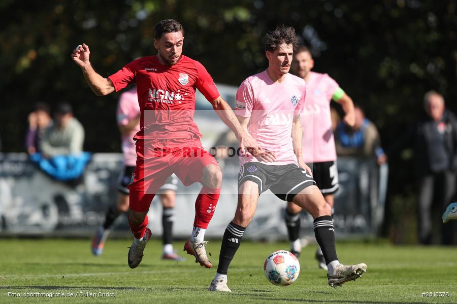 sport, action, TSV Aubstadt, TSV, SVA, SV Viktoria Aschaffenburg, Regionalliga Bayern, NGN Arena, Fussball, BFV, Aubstadt, 12. Spieltag, 03.10.2025 - Bild-ID: 2513378