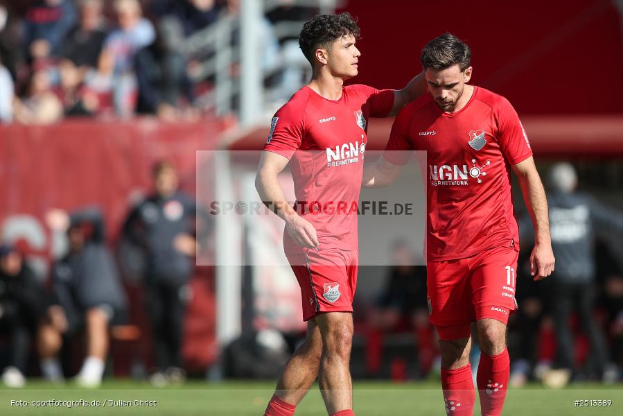 sport, action, TSV Aubstadt, TSV, SVA, SV Viktoria Aschaffenburg, Regionalliga Bayern, NGN Arena, Fussball, BFV, Aubstadt, 12. Spieltag, 03.10.2025 - Bild-ID: 2513389