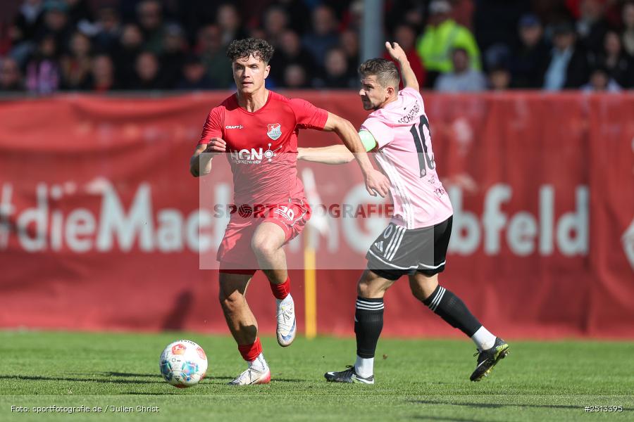 sport, action, TSV Aubstadt, TSV, SVA, SV Viktoria Aschaffenburg, Regionalliga Bayern, NGN Arena, Fussball, BFV, Aubstadt, 12. Spieltag, 03.10.2025 - Bild-ID: 2513395