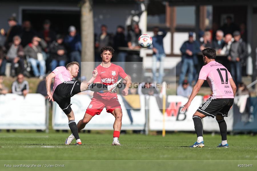 sport, action, TSV Aubstadt, TSV, SVA, SV Viktoria Aschaffenburg, Regionalliga Bayern, NGN Arena, Fussball, BFV, Aubstadt, 12. Spieltag, 03.10.2025 - Bild-ID: 2513417