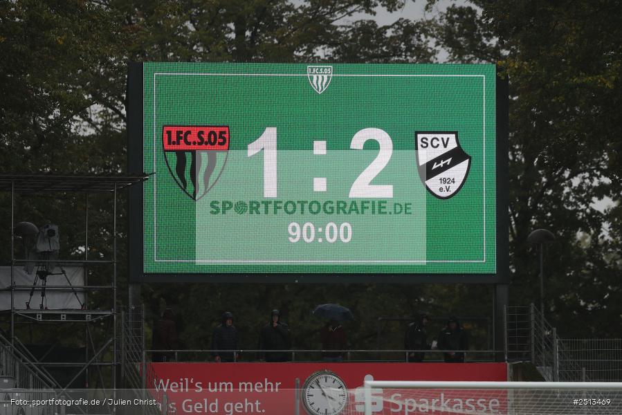 Sachs-Stadion, Schweinfurt, 04.10.2025, sport, action, Fussball, DFB, 10. Spieltag, 3. Liga, SCV, FCS, SC Verl, 1. FC Schweinfurt 1905 - Bild-ID: 2513469