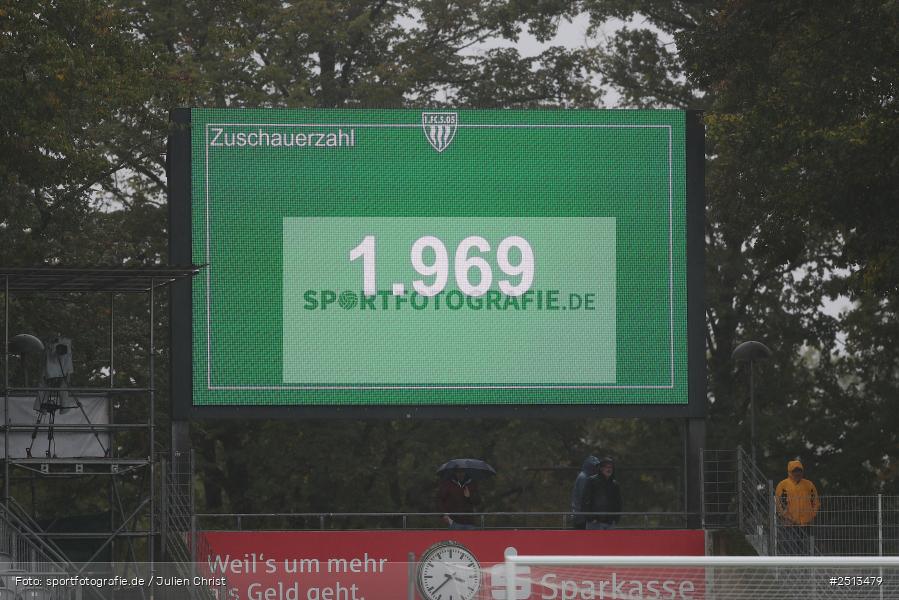 Sachs-Stadion, Schweinfurt, 04.10.2025, sport, action, Fussball, DFB, 10. Spieltag, 3. Liga, SCV, FCS, SC Verl, 1. FC Schweinfurt 1905 - Bild-ID: 2513479