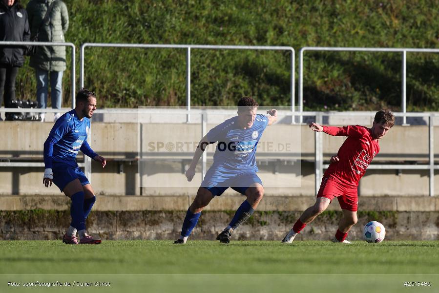 Kohlenberg Arena, Fuchsstadt, 04.10.2025, sport, action, Fussball, BFV, Landesliga Nordwest, 14. Spieltag, ASV, FCF, ASV Rimpar, 1. FC Fuchsstadt - Bild-ID: 2513486