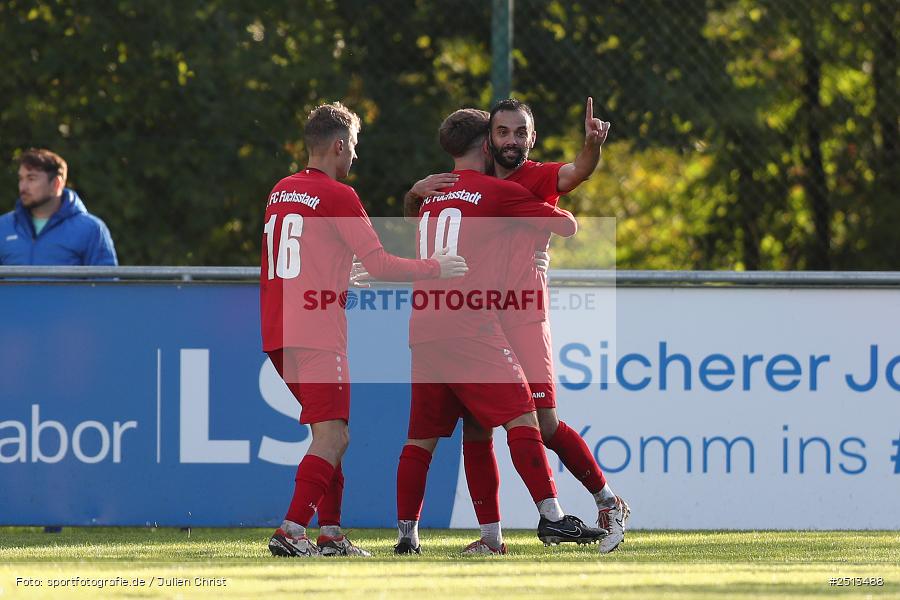 Kohlenberg Arena, Fuchsstadt, 04.10.2025, sport, action, Fussball, BFV, Landesliga Nordwest, 14. Spieltag, ASV, FCF, ASV Rimpar, 1. FC Fuchsstadt - Bild-ID: 2513488