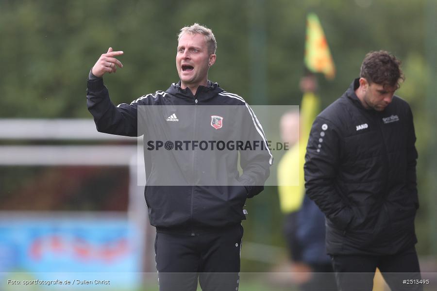 Kohlenberg Arena, Fuchsstadt, 04.10.2025, sport, action, Fussball, BFV, Landesliga Nordwest, 14. Spieltag, ASV, FCF, ASV Rimpar, 1. FC Fuchsstadt - Bild-ID: 2513495