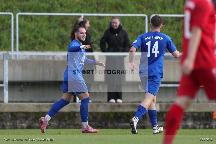 sport, action, Landesliga Nordwest, Kohlenberg Arena, Fussball, Fuchsstadt, FCF, BFV, ASV Rimpar, ASV, 14. Spieltag, 1. FC Fuchsstadt, 04.10.2025 - Bild-ID: 2513512