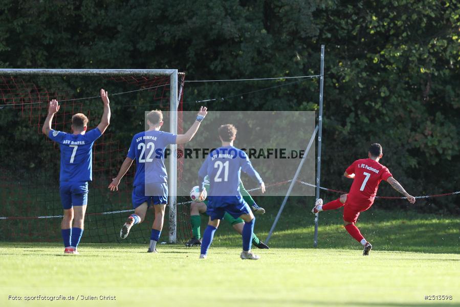 sport, action, Landesliga Nordwest, Kohlenberg Arena, Fussball, Fuchsstadt, FCF, BFV, ASV Rimpar, ASV, 14. Spieltag, 1. FC Fuchsstadt, 04.10.2025 - Bild-ID: 2513598