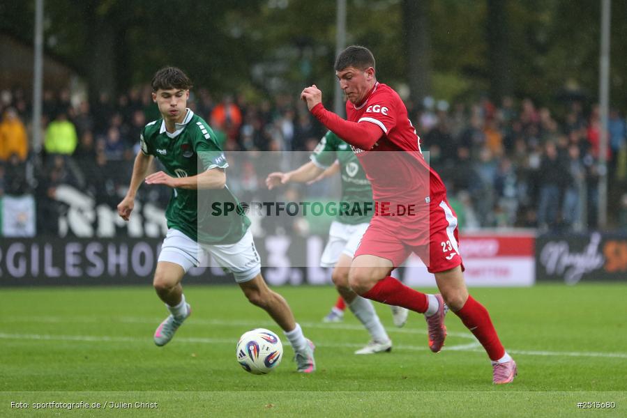 sport, action, Schweinfurt, Sachs-Stadion, SCV, SC Verl, Fussball, FCS, DFB, 3. Liga, 10. Spieltag, 1. FC Schweinfurt 1905, 04.10.2025 - Bild-ID: 2513680