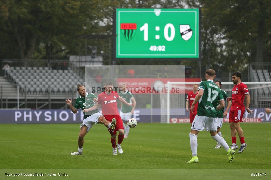 sport, action, Schweinfurt, Sachs-Stadion, SCV, SC Verl, Fussball, FCS, DFB, 3. Liga, 10. Spieltag, 1. FC Schweinfurt 1905, 04.10.2025 - Bild-ID: 2513717