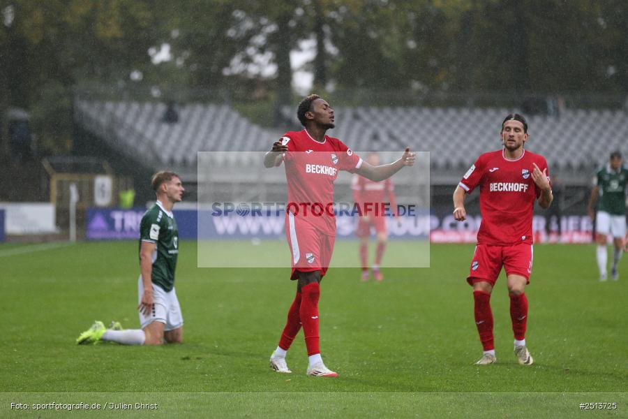 sport, action, Schweinfurt, Sachs-Stadion, SCV, SC Verl, Fussball, FCS, DFB, 3. Liga, 10. Spieltag, 1. FC Schweinfurt 1905, 04.10.2025 - Bild-ID: 2513725