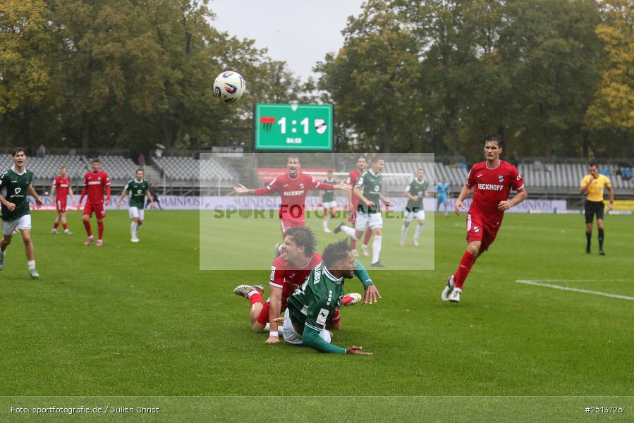 sport, action, Schweinfurt, Sachs-Stadion, SCV, SC Verl, Fussball, FCS, DFB, 3. Liga, 10. Spieltag, 1. FC Schweinfurt 1905, 04.10.2025 - Bild-ID: 2513726