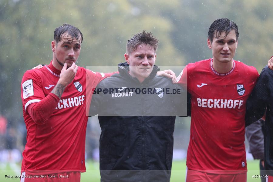 sport, action, Schweinfurt, Sachs-Stadion, SCV, SC Verl, Fussball, FCS, DFB, 3. Liga, 10. Spieltag, 1. FC Schweinfurt 1905, 04.10.2025 - Bild-ID: 2513735