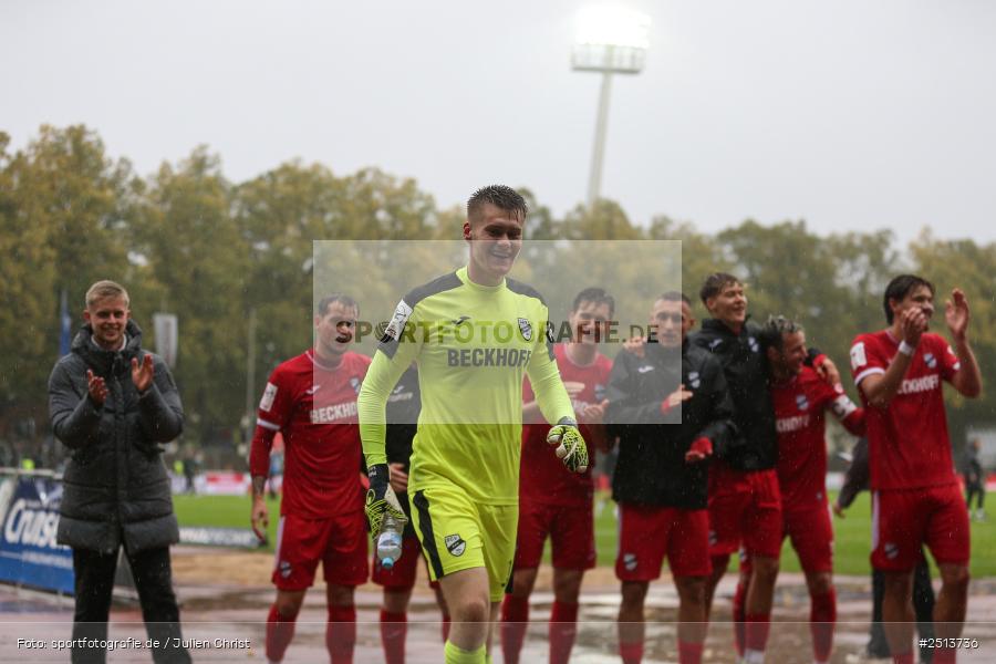 sport, action, Schweinfurt, Sachs-Stadion, SCV, SC Verl, Fussball, FCS, DFB, 3. Liga, 10. Spieltag, 1. FC Schweinfurt 1905, 04.10.2025 - Bild-ID: 2513736
