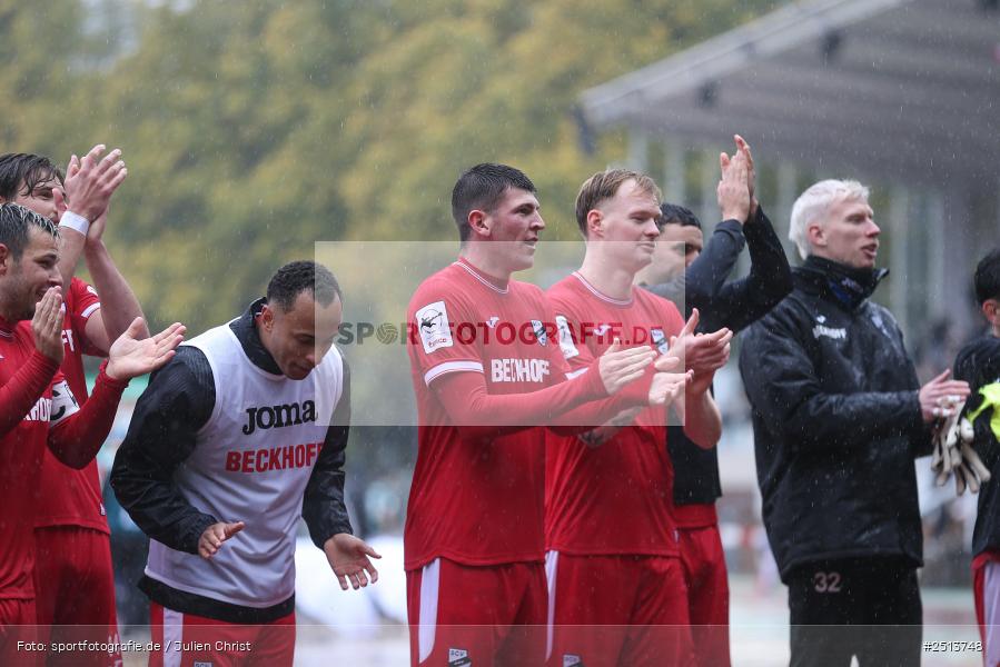 sport, action, Schweinfurt, Sachs-Stadion, SCV, SC Verl, Fussball, FCS, DFB, 3. Liga, 10. Spieltag, 1. FC Schweinfurt 1905, 04.10.2025 - Bild-ID: 2513748