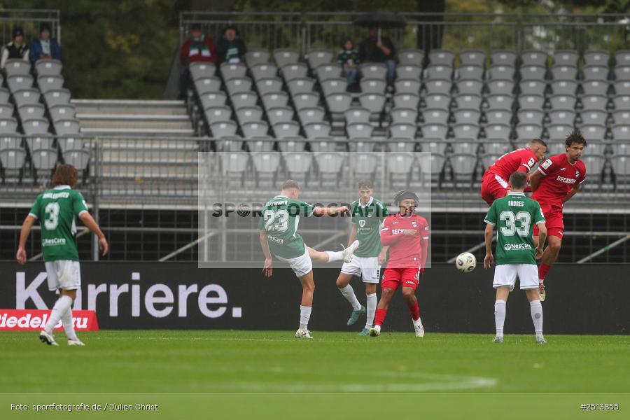 sport, action, Schweinfurt, Sachs-Stadion, SCV, SC Verl, Fussball, FCS, DFB, 3. Liga, 10. Spieltag, 1. FC Schweinfurt 1905, 04.10.2025 - Bild-ID: 2513855
