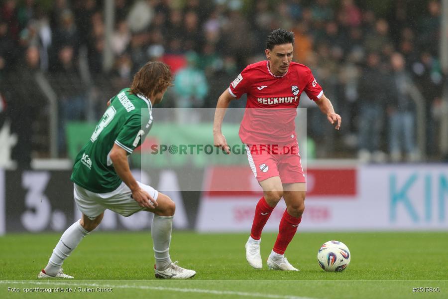 sport, action, Schweinfurt, Sachs-Stadion, SCV, SC Verl, Fussball, FCS, DFB, 3. Liga, 10. Spieltag, 1. FC Schweinfurt 1905, 04.10.2025 - Bild-ID: 2513860