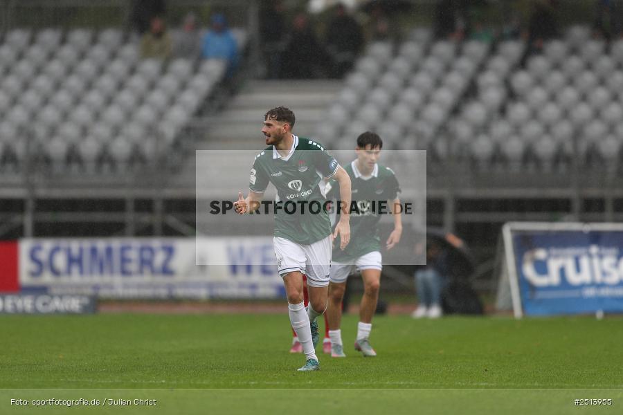 sport, action, Schweinfurt, Sachs-Stadion, SCV, SC Verl, Fussball, FCS, DFB, 3. Liga, 10. Spieltag, 1. FC Schweinfurt 1905, 04.10.2025 - Bild-ID: 2513955