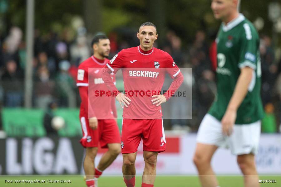 sport, action, Schweinfurt, Sachs-Stadion, SCV, SC Verl, Fussball, FCS, DFB, 3. Liga, 10. Spieltag, 1. FC Schweinfurt 1905, 04.10.2025 - Bild-ID: 2513980
