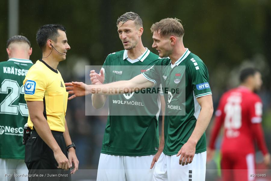 sport, action, Schweinfurt, Sachs-Stadion, SCV, SC Verl, Fussball, FCS, DFB, 3. Liga, 10. Spieltag, 1. FC Schweinfurt 1905, 04.10.2025 - Bild-ID: 2513985