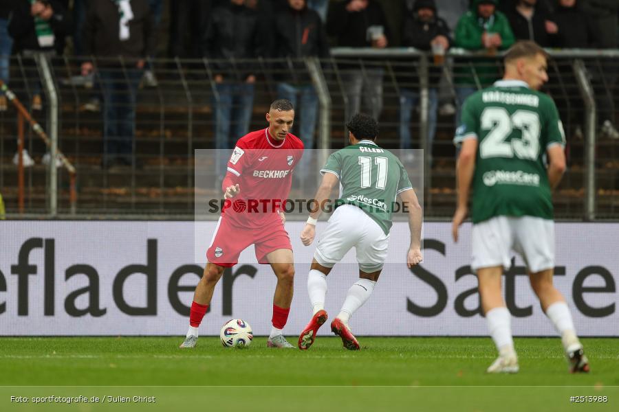 sport, action, Schweinfurt, Sachs-Stadion, SCV, SC Verl, Fussball, FCS, DFB, 3. Liga, 10. Spieltag, 1. FC Schweinfurt 1905, 04.10.2025 - Bild-ID: 2513988