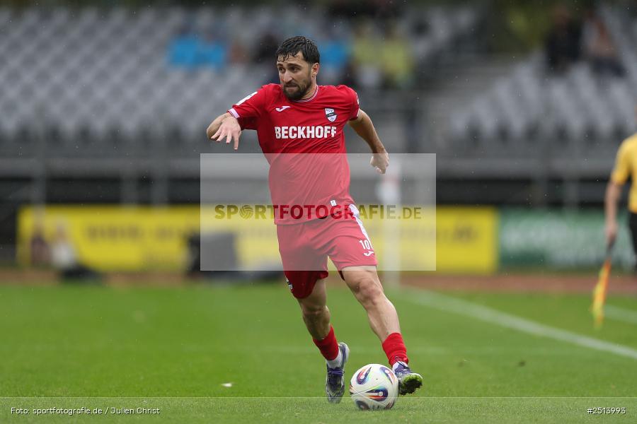 sport, action, Schweinfurt, Sachs-Stadion, SCV, SC Verl, Fussball, FCS, DFB, 3. Liga, 10. Spieltag, 1. FC Schweinfurt 1905, 04.10.2025 - Bild-ID: 2513993
