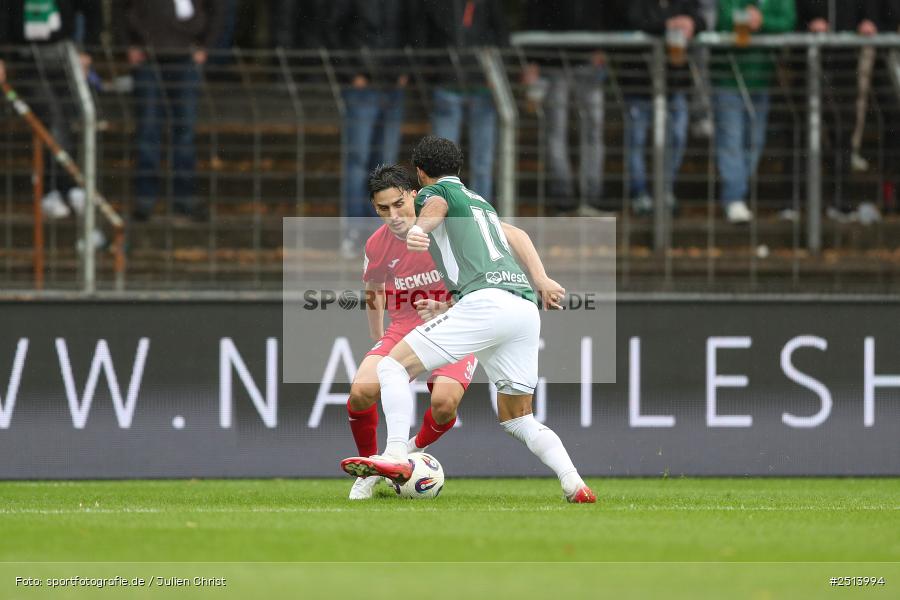 sport, action, Schweinfurt, Sachs-Stadion, SCV, SC Verl, Fussball, FCS, DFB, 3. Liga, 10. Spieltag, 1. FC Schweinfurt 1905, 04.10.2025 - Bild-ID: 2513994
