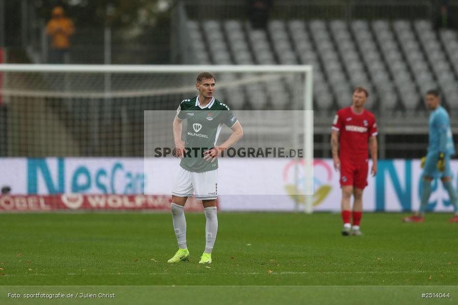 sport, action, Schweinfurt, Sachs-Stadion, SCV, SC Verl, Fussball, FCS, DFB, 3. Liga, 10. Spieltag, 1. FC Schweinfurt 1905, 04.10.2025 - Bild-ID: 2514044