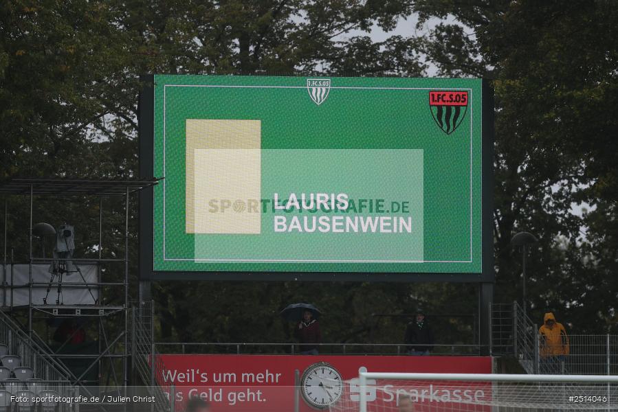 sport, action, Schweinfurt, Sachs-Stadion, SCV, SC Verl, Fussball, FCS, DFB, 3. Liga, 10. Spieltag, 1. FC Schweinfurt 1905, 04.10.2025 - Bild-ID: 2514046