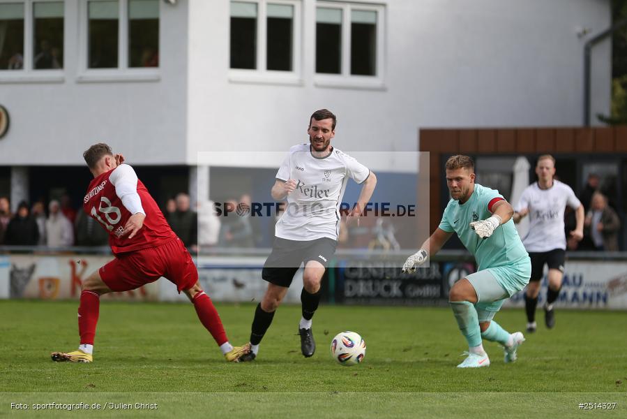 Sportgelände, Lohr am Main, 05.10.2025, sport, action, Fussball, BFV, 12. Spieltag, Bezirksliga Unterfranken West, SSV Kitzingen, TSV Lohr - Bild-ID: 2514327