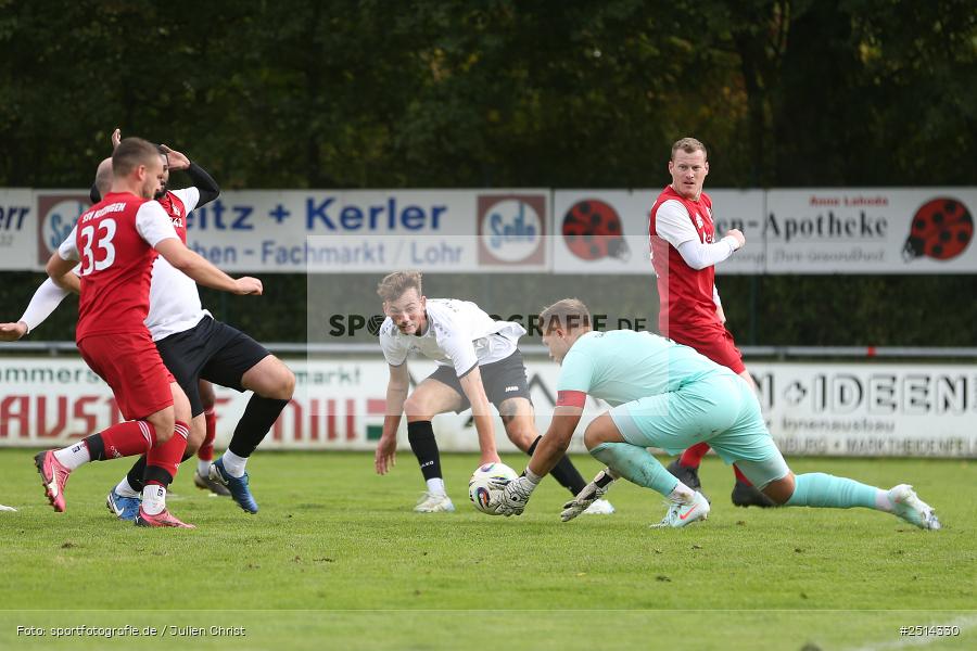 Sportgelände, Lohr am Main, 05.10.2025, sport, action, Fussball, BFV, 12. Spieltag, Bezirksliga Unterfranken West, SSV Kitzingen, TSV Lohr - Bild-ID: 2514330