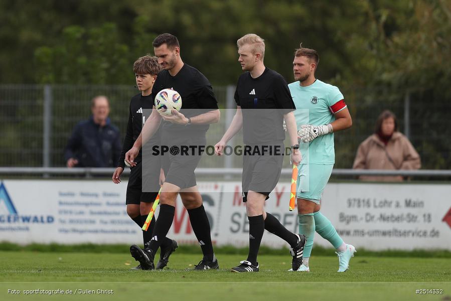 Sportgelände, Lohr am Main, 05.10.2025, sport, action, Fussball, BFV, 12. Spieltag, Bezirksliga Unterfranken West, SSV Kitzingen, TSV Lohr - Bild-ID: 2514332