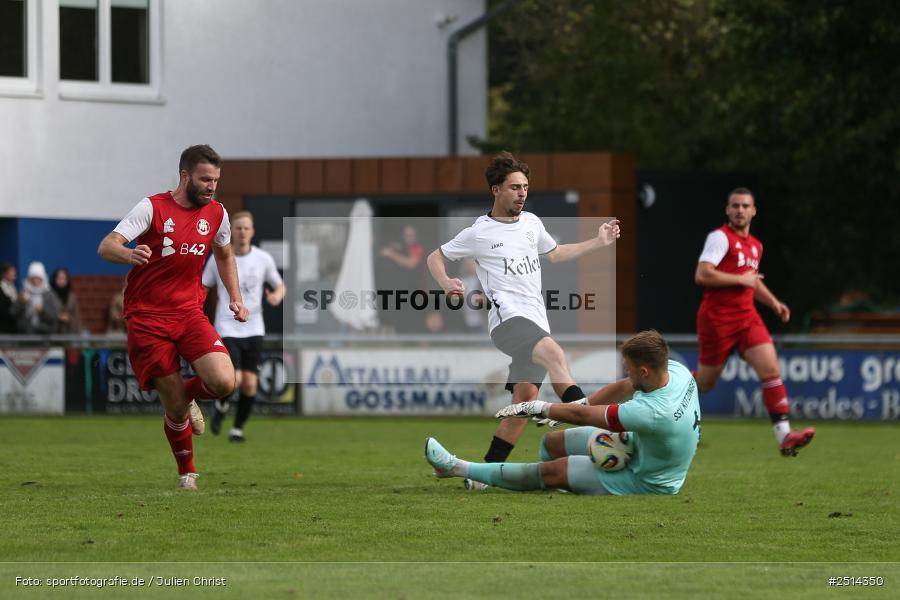 sport, action, TSV Lohr, Sportgelände, SSV Kitzingen, Lohr am Main, Fussball, Bezirksliga Unterfranken West, BFV, 12. Spieltag, 05.10.2025 - Bild-ID: 2514350