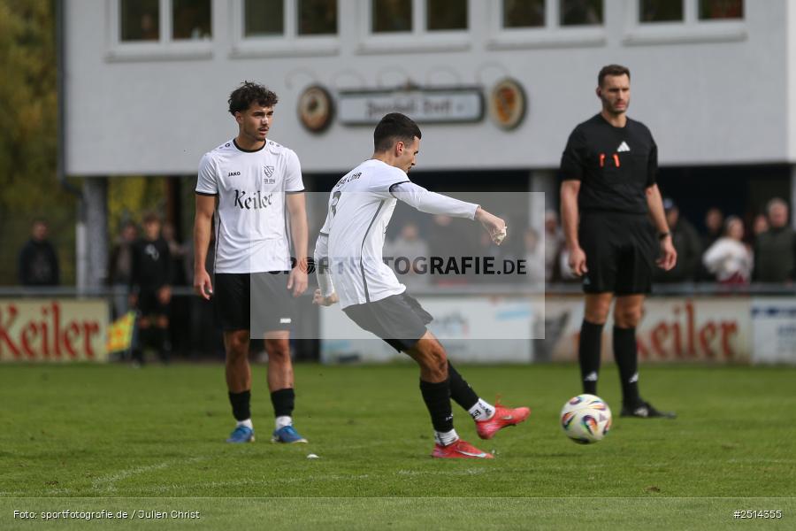 sport, action, TSV Lohr, Sportgelände, SSV Kitzingen, Lohr am Main, Fussball, Bezirksliga Unterfranken West, BFV, 12. Spieltag, 05.10.2025 - Bild-ID: 2514355