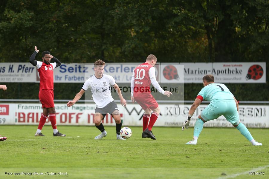 sport, action, TSV Lohr, Sportgelände, SSV Kitzingen, Lohr am Main, Fussball, Bezirksliga Unterfranken West, BFV, 12. Spieltag, 05.10.2025 - Bild-ID: 2514357