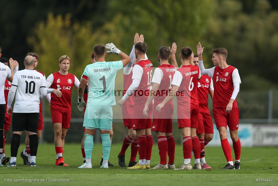 sport, action, TSV Lohr, Sportgelände, SSV Kitzingen, Lohr am Main, Fussball, Bezirksliga Unterfranken West, BFV, 12. Spieltag, 05.10.2025 - Bild-ID: 2514362