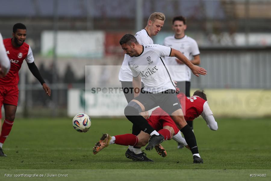 sport, action, TSV Lohr, Sportgelände, SSV Kitzingen, Lohr am Main, Fussball, Bezirksliga Unterfranken West, BFV, 12. Spieltag, 05.10.2025 - Bild-ID: 2514382