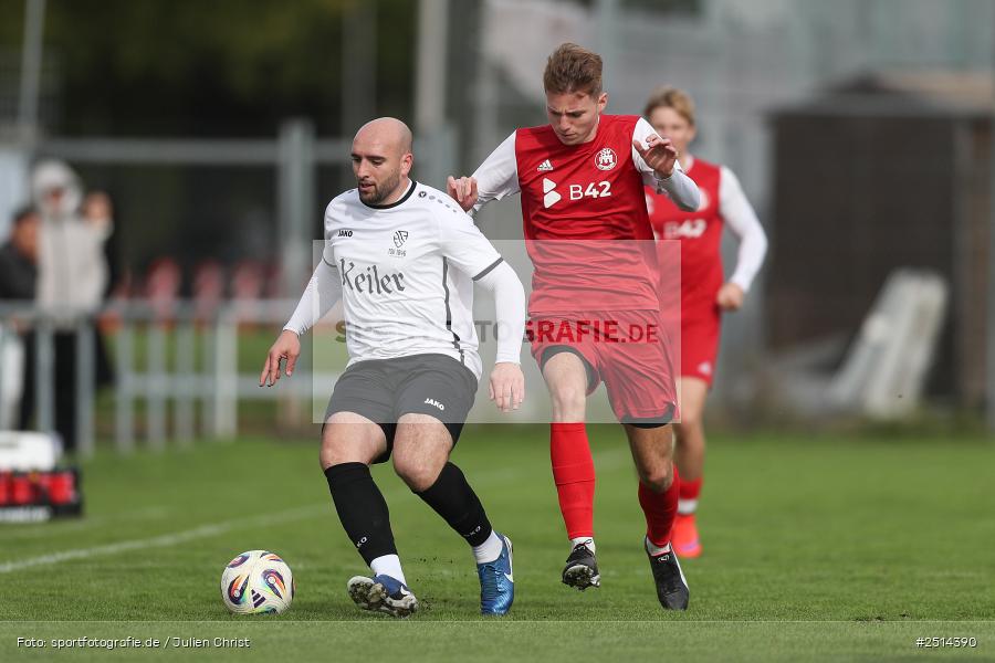 sport, action, TSV Lohr, Sportgelände, SSV Kitzingen, Lohr am Main, Fussball, Bezirksliga Unterfranken West, BFV, 12. Spieltag, 05.10.2025 - Bild-ID: 2514390