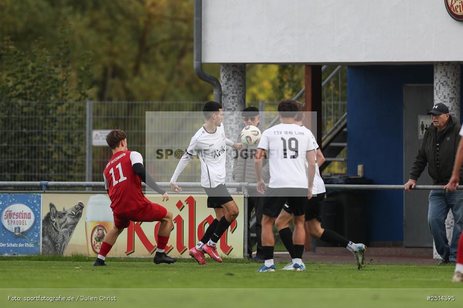 sport, action, TSV Lohr, Sportgelände, SSV Kitzingen, Lohr am Main, Fussball, Bezirksliga Unterfranken West, BFV, 12. Spieltag, 05.10.2025 - Bild-ID: 2514395