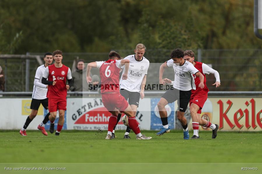 sport, action, TSV Lohr, Sportgelände, SSV Kitzingen, Lohr am Main, Fussball, Bezirksliga Unterfranken West, BFV, 12. Spieltag, 05.10.2025 - Bild-ID: 2514400