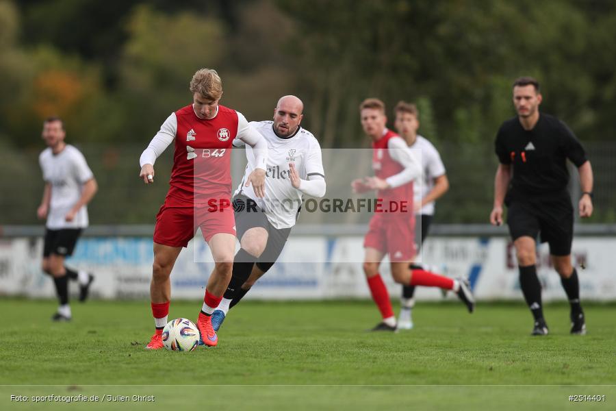 sport, action, TSV Lohr, Sportgelände, SSV Kitzingen, Lohr am Main, Fussball, Bezirksliga Unterfranken West, BFV, 12. Spieltag, 05.10.2025 - Bild-ID: 2514401