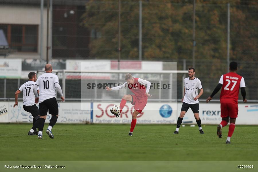 sport, action, TSV Lohr, Sportgelände, SSV Kitzingen, Lohr am Main, Fussball, Bezirksliga Unterfranken West, BFV, 12. Spieltag, 05.10.2025 - Bild-ID: 2514403