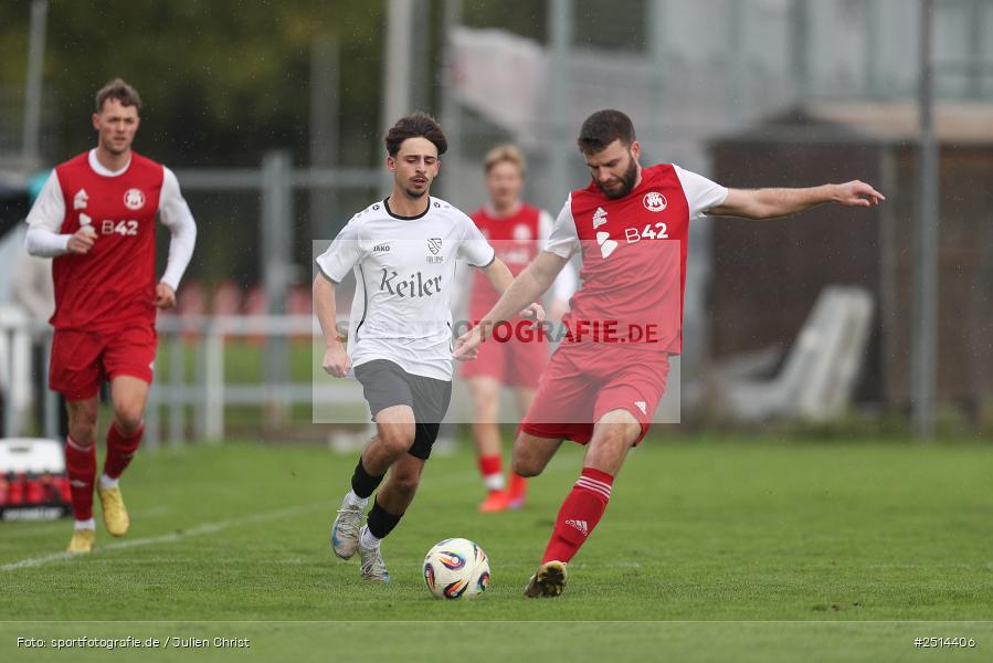 sport, action, TSV Lohr, Sportgelände, SSV Kitzingen, Lohr am Main, Fussball, Bezirksliga Unterfranken West, BFV, 12. Spieltag, 05.10.2025 - Bild-ID: 2514406