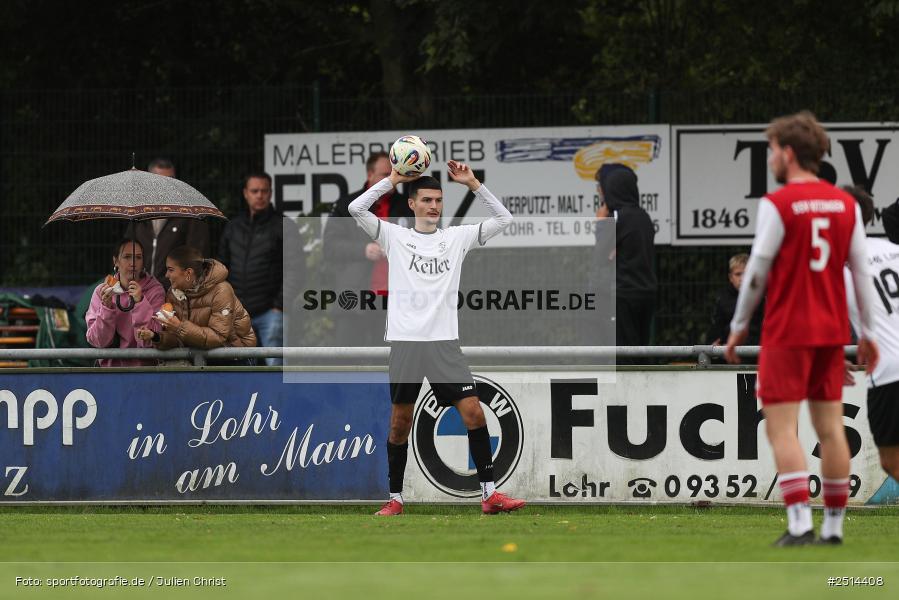 sport, action, TSV Lohr, Sportgelände, SSV Kitzingen, Lohr am Main, Fussball, Bezirksliga Unterfranken West, BFV, 12. Spieltag, 05.10.2025 - Bild-ID: 2514408