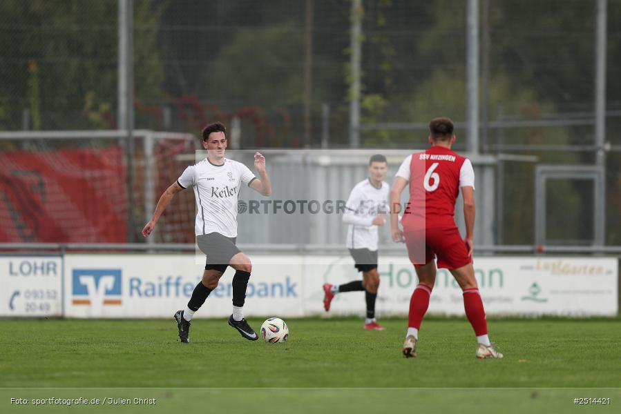 sport, action, TSV Lohr, Sportgelände, SSV Kitzingen, Lohr am Main, Fussball, Bezirksliga Unterfranken West, BFV, 12. Spieltag, 05.10.2025 - Bild-ID: 2514421
