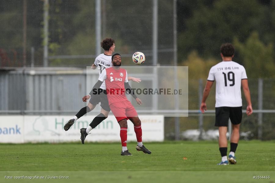 sport, action, TSV Lohr, Sportgelände, SSV Kitzingen, Lohr am Main, Fussball, Bezirksliga Unterfranken West, BFV, 12. Spieltag, 05.10.2025 - Bild-ID: 2514433