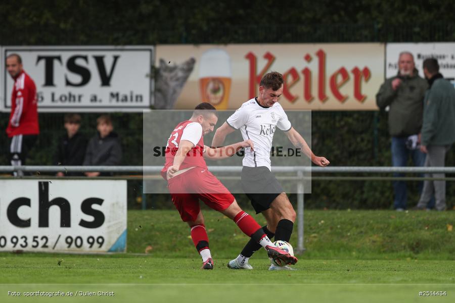 sport, action, TSV Lohr, Sportgelände, SSV Kitzingen, Lohr am Main, Fussball, Bezirksliga Unterfranken West, BFV, 12. Spieltag, 05.10.2025 - Bild-ID: 2514434
