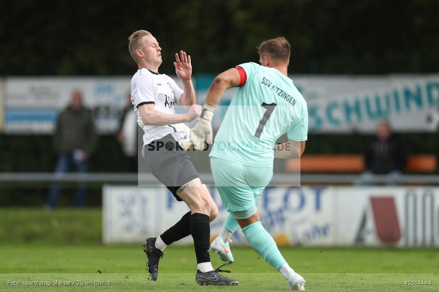 sport, action, TSV Lohr, Sportgelände, SSV Kitzingen, Lohr am Main, Fussball, Bezirksliga Unterfranken West, BFV, 12. Spieltag, 05.10.2025 - Bild-ID: 2514444