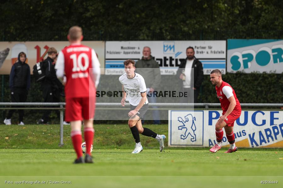 sport, action, TSV Lohr, Sportgelände, SSV Kitzingen, Lohr am Main, Fussball, Bezirksliga Unterfranken West, BFV, 12. Spieltag, 05.10.2025 - Bild-ID: 2514449